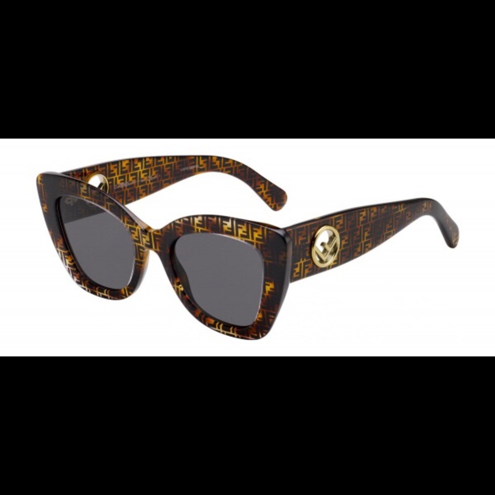 NEW Fendi FD Ff0327 Sunglasses 0086 Dark Havana